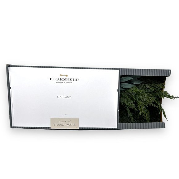 Threshold Holiday Studio Mcgee Cedar Eucalyptus Garland Threshold